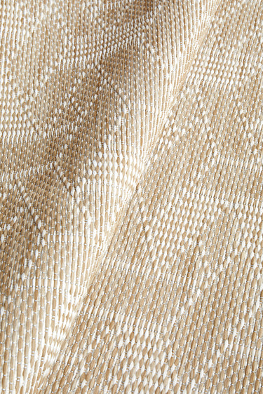 Patio Kudo Cream Natural Modern Indoor Outdoor Geometric Patterned Flatweave Rug